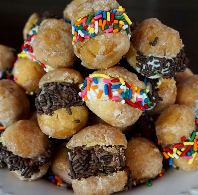 donut hole ice cream sandwiches – watch the video!